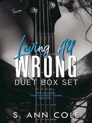 cover image of Loving All Wrong Duet--Box Set